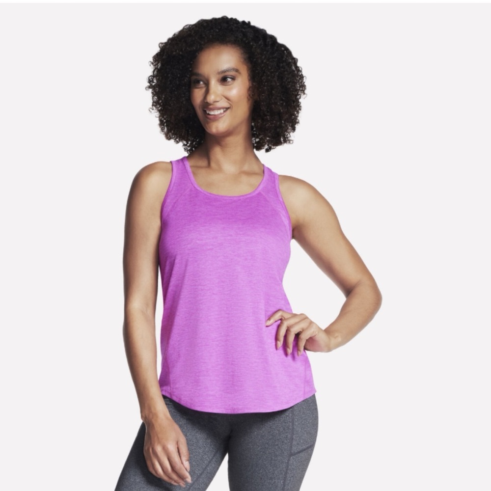 Skechers Go Dry Swift Tank Purple Women’s L $27